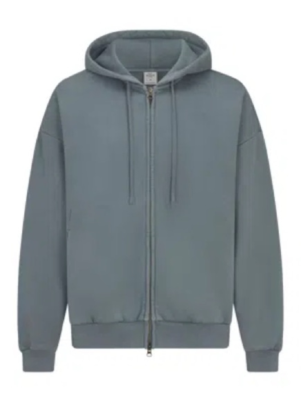 SKIMS - Heavy Cotton Fleece Zip-Up Hoodie Sweater in Kyanite